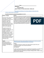 Food Security TDSB Database: Canadian Points of View (Username: TDSB and Password: Trillium20!