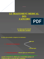 Le Traitement Medical Des Cancers