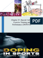 Chapter 23 - Special Aids To Exercise Training and Performance (DOPING)