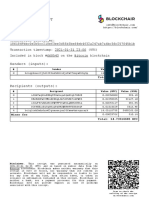 Bitcoin: Transaction Receipt