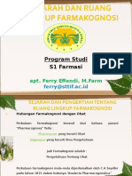 Program Studi S1 Farmasi: Apt. Ferry Effendi, M.Farm