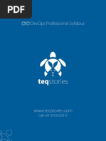 Teqstories: Devops Professional Syllabus