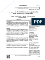 Hypoglycemic Effect of Phaleria Macrocarpa (Scheff.) Boerl Dry Extract in Healthy Adults