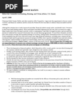 Ben Bernanke Testimony B-F Congress 4-3-08