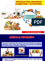 1 PRIMERA CLASE Introducción, Seguridad Alimentaria y Nutricional