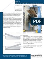 HDG Datasheet 7 - CONSIDERATIONS BEFORE HOT DIP GALVANIZING - Handling D...