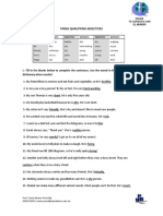 Tarea Qualifying Adjectives