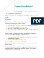 The Second Conditional- (explanation ,exercise & ans)