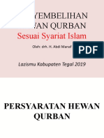 Pelatihan Qurban 2019