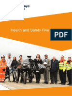 Health and Safety Five Year Plan May 17