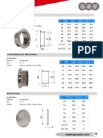 Union Sanitary Fitting Specifications