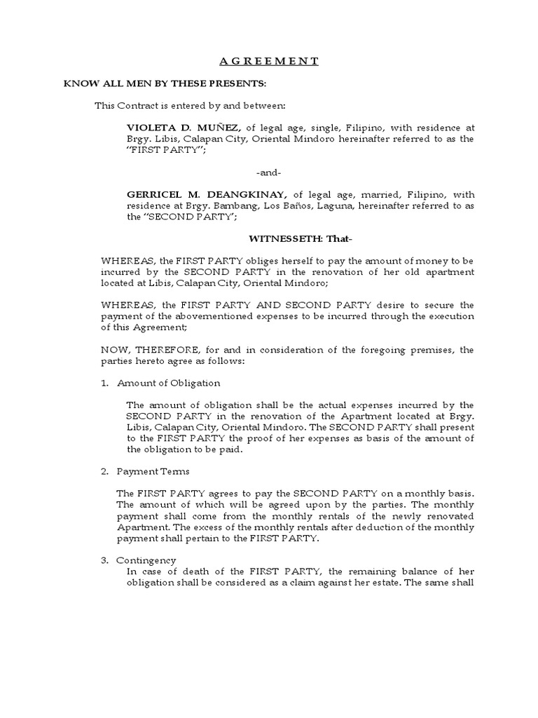 Thumbnail for Maximum Allowance In Apartment Renovation Contracts