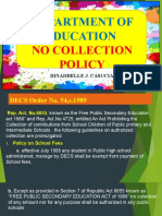No Collection Policy - Dinahbelle J. Casucian