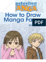 Como Dibujar Caras de Manga