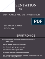 Presentation: ON Spintronics and Its Application