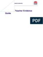 NESA Proficient Teacher - Evidence Guide