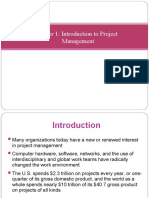 Chapter 1: Introduction To Project Management