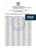 BPT I YEAR RESULTS