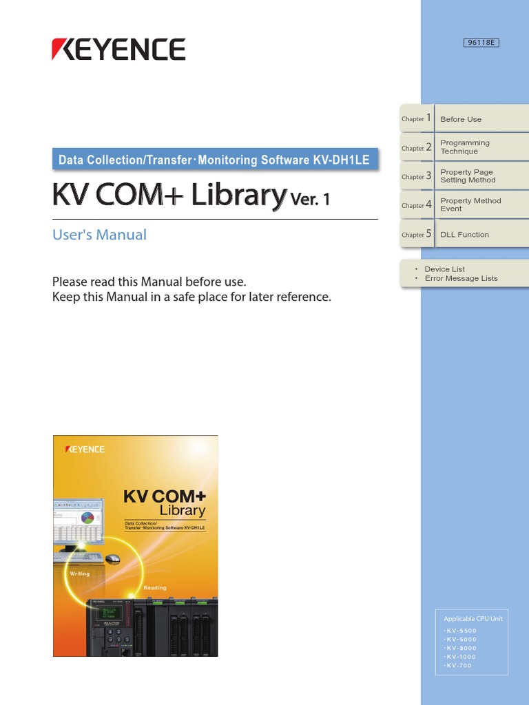 KV COM+ Library Manual | PDF | Component Object Model
