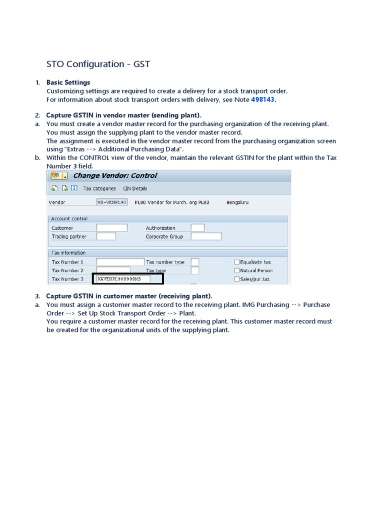GST Compliance for Stock Transport Orders | PDF | Invoice | Government ...