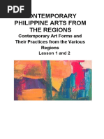 Contemporary Philippine Arts From The Regions