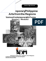 Contemporaryphilippine Arts Fromthe Regions: Variouscontemporaryart Forms