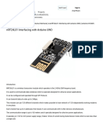 NRF24L01 Interfacing With Arduino UNO - Arduino