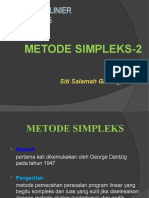 Metode Simpleks-2