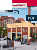 Auhagen 2018 Neuheiten