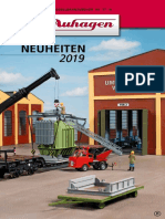 Auhagen 2019 Neuheiten