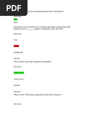 Introduction to Multimedia Midterm Quiz 2