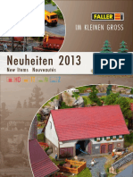 Faller 2013 Neuheiten