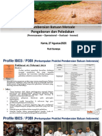 Webinar Series - Pemberaian Batuan Metode Drill&Blast - Rudi Sunarya