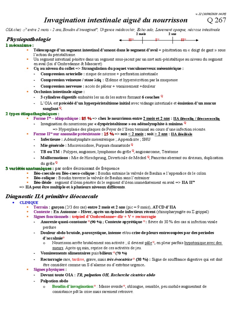 Invagination Intestinale Aiguë : Symptômes, Traitement, Définition – HASXZS