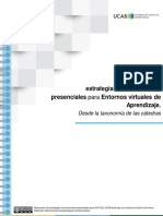 CEL - P01 - Adecuación de Estrategias Instruccionales para EVA. Desde La Taxonomia