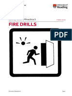 Fire Drills: Safety Code of Practice 5