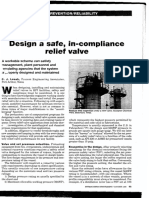 Design A Safe, In-Compliance Relief Valve