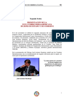 Relatoría. Presentación de la XXVI Cumbre Iberoamericana de jefes de Estado y de Gobierno