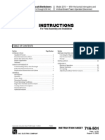 Instruction Sheet 716-501