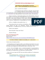 Grande Reforma Da Previdência - 23.10.2019