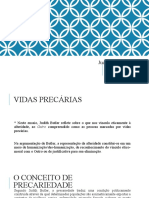 Judith Butler: Vidas Precárias