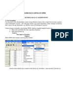 Analisis Data Dengan SPSS