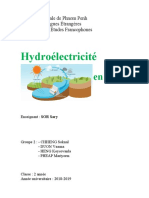 Hydroélectricité