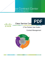 Cisco Service Contract Center: 2-Tier Partner User Guide - Contract Management