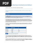 SAP FICO Achieve Balanced Reporting by Automating Document Splitting in the New G