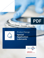 Lubritech Product Range Special Application Lubricants en 12 2019
