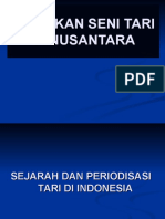 Sejarah Dan Periodisasi Tari Di Indonesia
