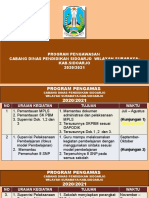 Program Pengawas Cabdin Sidoarjo Surabaya 2020-2021