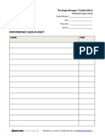 StageManagersToolkit Performance Sign in Sheet