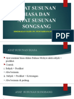 Ayat Susunan Biasa Dan Susunan Songsang